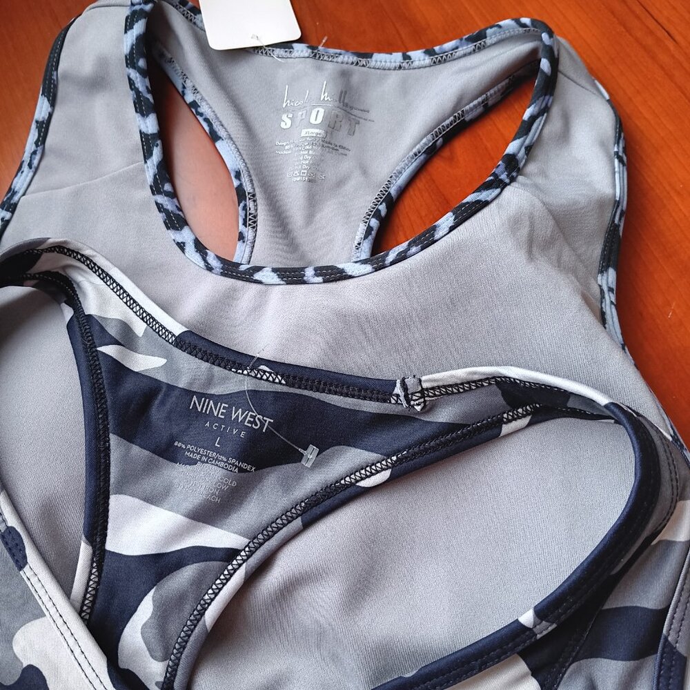 NWT Camouflage Sports Bras Size L and XL (2) - Picture 2 of 4